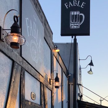 Black Sheep Studio - Vinyl Signage for The Fable in Eagle Rock - Printing Services Near Me - Los Angeles, California