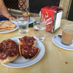 Palomo - Tostada de crema de jamón. Maravilloso!