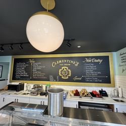 Clementine's Ice Cream - Inside