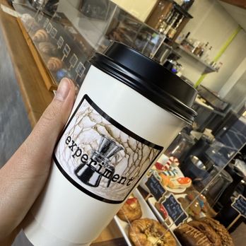 Experiment Coffee and Pastry - Signature specialty latte (honey bourbon) - Coffee & Tea Near Me - Tempe, Arizona