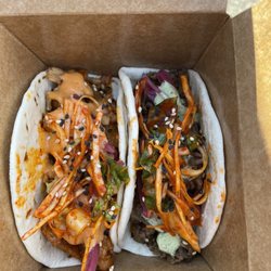 Kobop RVA - Pork taco and beef taco