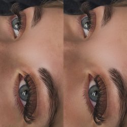 Glam & Glow By Malina - Mocha brown hybrid set with a mix of CC curls and M curl. Perfect for eyes that are bit more downturned in the outer corner