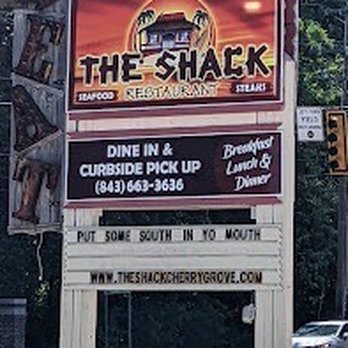 The Shack - Outside sign - Southern Near Me - North Myrtle Beach, South Carolina