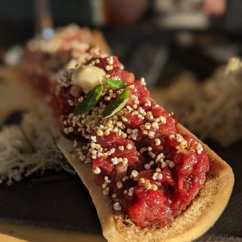 The Bistro at Hillside Winery - Elk tartar - Bistros Near Me - Penticton, British Columbia