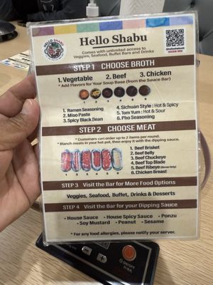 Menu photo 2 Hello Shabu San Bernardino, CA Menu photo 2 Hello Shabu San Bernardino, CA