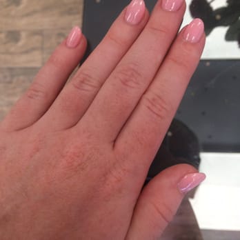 Nail Studio Coronado - Color is OPI its a girl, gel acrylic tips. Thank you Hana!! - Nail Salons Near Me - Coronado, California
