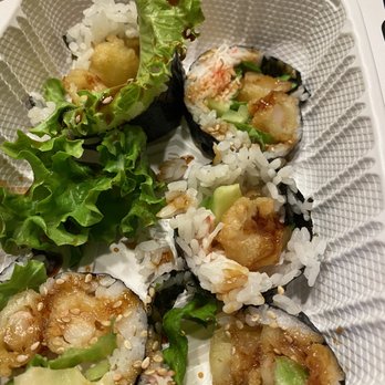 Kimono Sushi - Shrimp tempura roll - Sushi Bars Near Me - Tracy, California Kimono Sushi - Shrimp tempura roll - Sushi Bars Near Me - Tracy, California