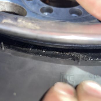 Firestone Complete Auto Care - Ripped tire caused from incorrect installation - Tires Near Me - Lakewood, Colorado