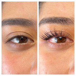 Lash Evolve - This beauty's first Keratin Lash Lift! With consecutive treatments, stronger, thicker, fuller lashes can be expected!