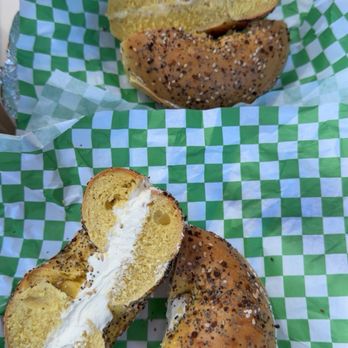 Homesick Bagels - Everything bagel with Cream Cheese - Coffee & Tea Near Me - Tampa, Florida