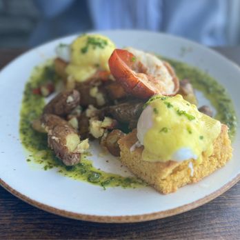 Rusty Pelican - Lobster Benedict - Seafood Near Me - Tampa, Florida