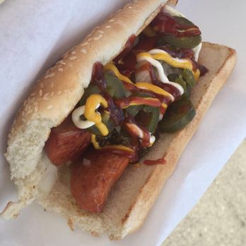 The Naughty Dawg - Hot Link - Hot Dogs Near Me - San Rafael , California