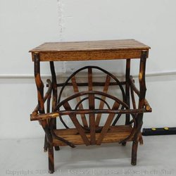 My Fathers Daughter Estate Liquidation - Vintage magazine rack / table