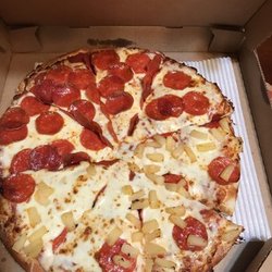 Pizza Hut - Pepperoni and Pineapple That should have never been served to anyone.