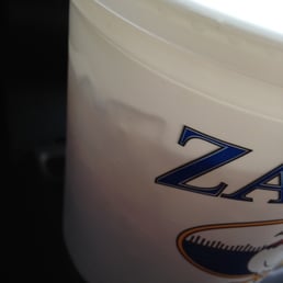 My large drink I ordered in the drive-thru that was missing about 2 inches from the top. Seriously, Zaxby's? Top off your drinks already! My large drink I ordered in the drive-thru that was missing about 2 inches from the top. Seriously, Zaxby's? Top off your drinks already!