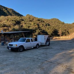 My Own Defender - Early morning setup, Burro Canyon Shooting Range, CA My Own Defender - Early morning setup, Burro Canyon Shooting Range, CA