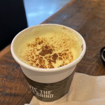 Pressed Cafe - Golden Milk latte - Cafes Near Me - Bedford, New Hampshire