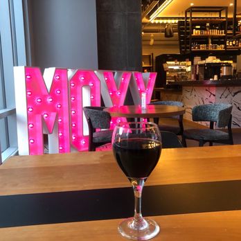 Moxy Boston Downtown - Bar area! - Hotels Near Me - Boston, Massachusetts