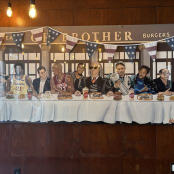 Oh Brother Philly - Mural in the restaurant - Cheesesteaks Near Me - Philadelphia, Pennsylvania Oh Brother Philly - Mural in the restaurant - Cheesesteaks Near Me - Philadelphia, Pennsylvania