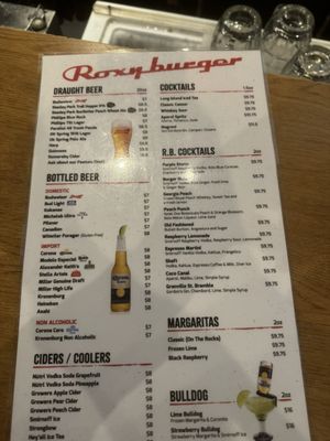 Menu photo 1 Roxy Burger Vancouver, BC