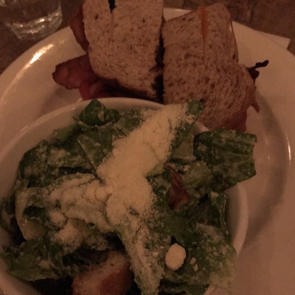 7 West Cafe - 7 west BLT w/ ceaser salad - Italian Near Me - Toronto, Ontario 7 West Cafe - 7 west BLT w/ ceaser salad - Italian Near Me - Toronto, Ontario