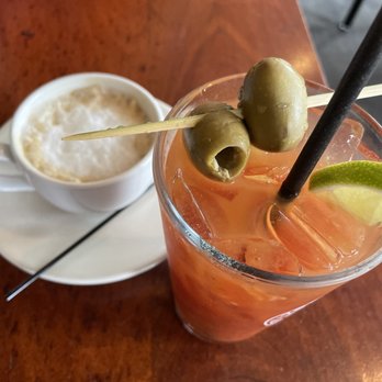 The Front Room - Bloody Mary with Infused jalapeño 22 Vodka - American Near Me - Portland, Maine The Front Room - Bloody Mary with Infused jalapeño 22 Vodka - American Near Me - Portland, Maine
