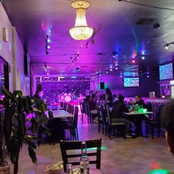 NhÃch Restaurant - Inside with stage