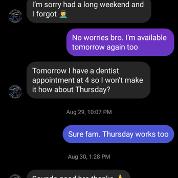 Iker's Auto Detail - This is a screenshot of the said conversation we had. He never tried to respond. Do as you will with this information. - Auto Detailing Near Me Iker's Auto Detail - This is a screenshot of the said conversation we had. He never tried to respond. Do as you will with this information. - Auto Detailing Near Me
