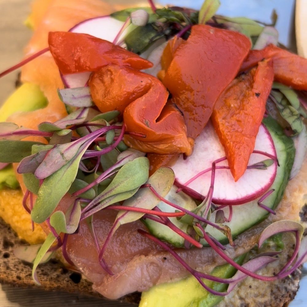 Flour Craft Bakery - Golden Gate Tartine with smoked lox I never felt so thoroughly nourished, oh my GOD - Bakeries Near Me - Mill Valley, California Flour Craft Bakery - Golden Gate Tartine with smoked lox I never felt so thoroughly nourished, oh my GOD - Bakeries Near Me - Mill Valley, California