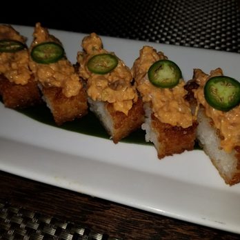 O-Ku - Yellow tail on crispy rice - Japanese Near Me - Atlanta, Georgia