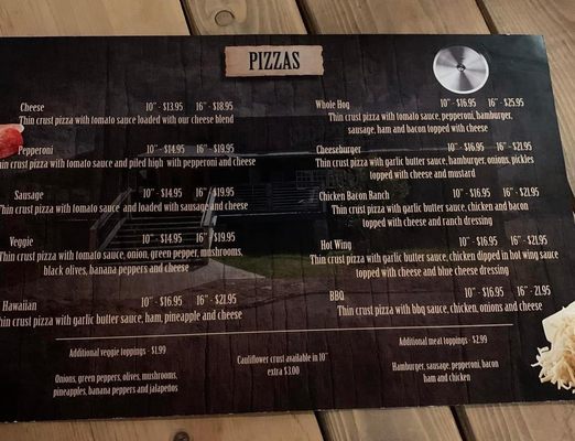 Menu photo 6 Sloppy Hog Sevierville, TN