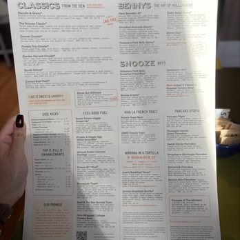 Snooze, an A.M. Eatery - Menu - Breakfast & Brunch Near Me - Tustin, California Snooze, an A.M. Eatery - Menu - Breakfast & Brunch Near Me - Tustin, California