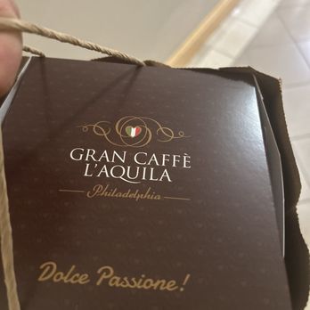 Gran Caffe L'Aquila - Dessert box - Coffee & Tea Near Me - Philadelphia, Pennsylvania Gran Caffe L'Aquila - Dessert box - Coffee & Tea Near Me - Philadelphia, Pennsylvania