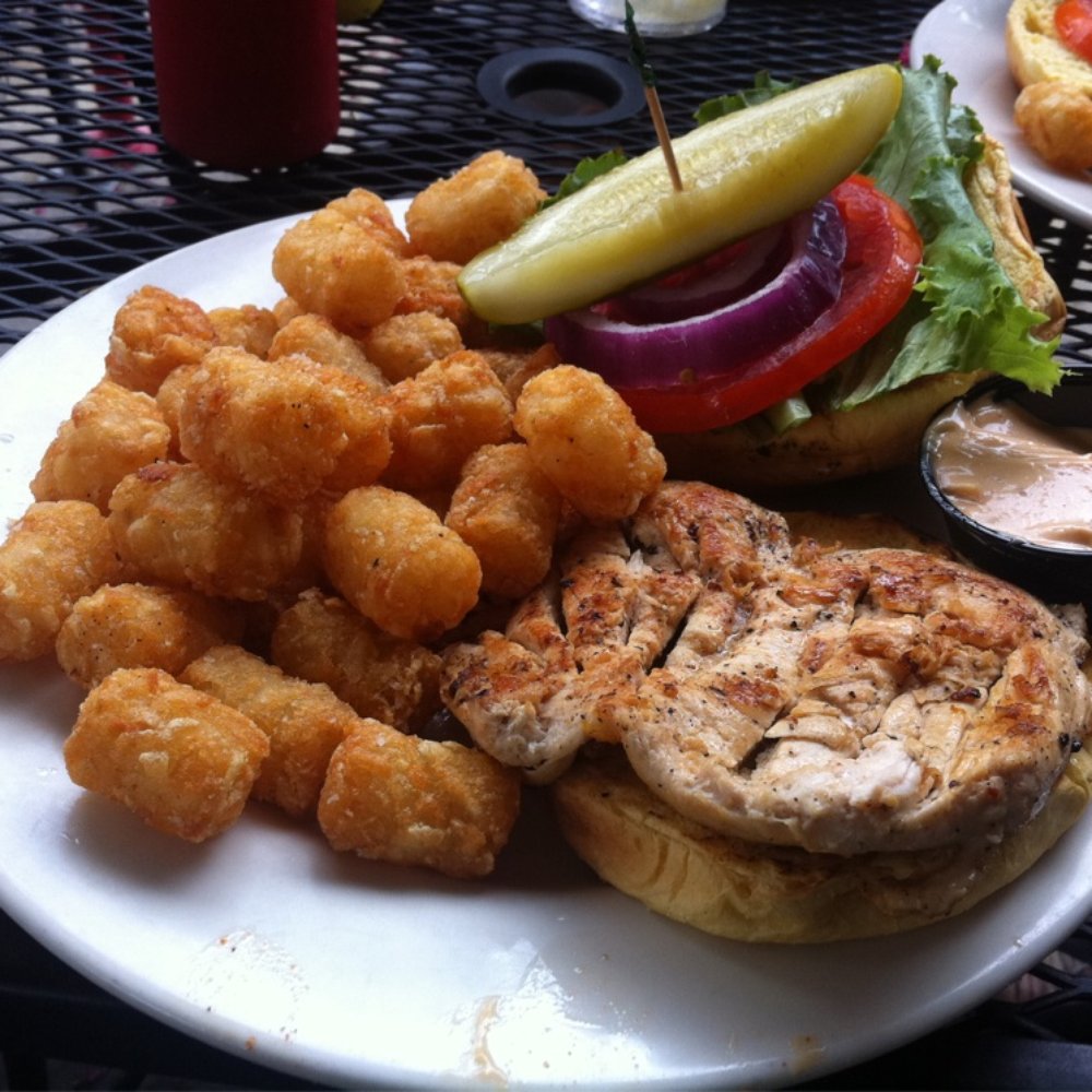 Brake Pad - Grilled chicken with a massive supply of tots - American Near Me - College Park, Georgia Brake Pad - Grilled chicken with a massive supply of tots - American Near Me - College Park, Georgia