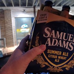 Flora-Bama Liquor & Lotto - After feasting on Lobstah had to stop for Sam Adams summer ale & a lottery ticket LOLOL