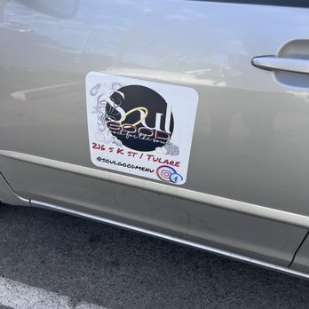 SOUL GOOD - Car Magnet - Soul Food Near Me - Tulare, California