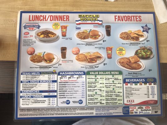 Menu photo 1 Waffle House Kennesaw, GA