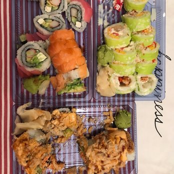 Sushi Boss - Will not be eating anymore. Rainbow roll, crunchy roll, and something that had mango and raw red pepper in it. - Sushi Bars Near Me - Indianapolis, Indiana