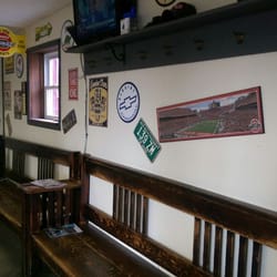 Mug & Brush Barber Shop - Waiting area
