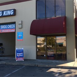 Smog King - We are in Suite A - Located near the street with plenty of parking, and a nice waiting area :)