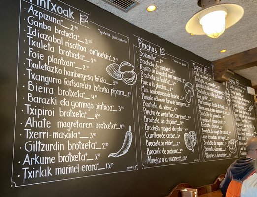 Menu photo 6 Gandarias Donostia / San Sebastián, SS Menu photo 6 Gandarias Donostia / San Sebastián, SS