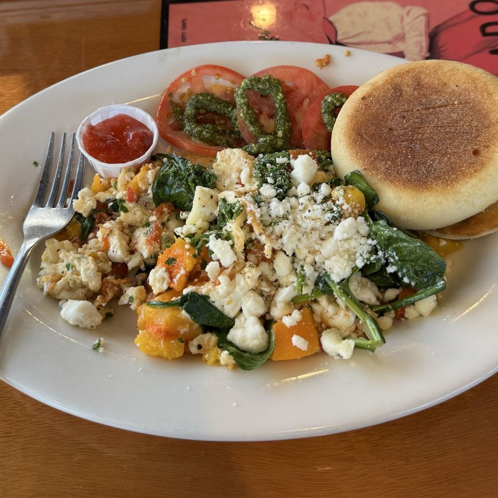 Autumn Scramble with Butternut Squash.  Delicious!