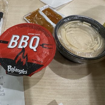 Bojangles - BBQ Sauce and Jalapeño Ranch. - Chicken Wings Near Me - Las Vegas, Nevada Bojangles - BBQ Sauce and Jalapeño Ranch. - Chicken Wings Near Me - Las Vegas, Nevada