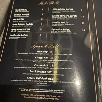 Blue Sunday Bar & Grill - Menu 5 - Sushi Bars Near Me - Laurel, Maryland