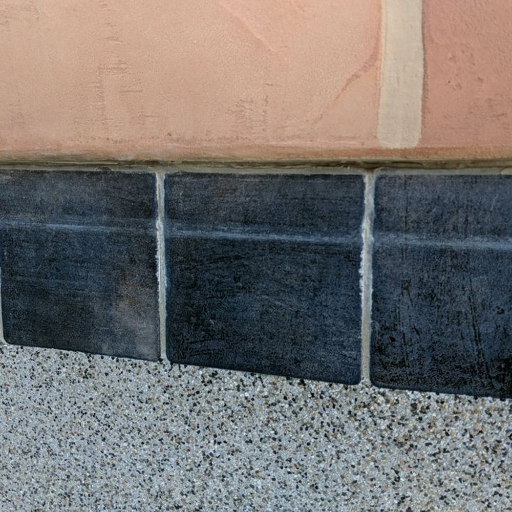 Barefoot Pools - Before, this line would not fade at all despite acid, stone, etc. - Pool Cleaners Near Me - Gilbert, Arizona