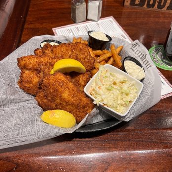 Cock & Bull - 3 piece fish. - Fish & Chips Near Me - Covington, Kentucky Cock & Bull - 3 piece fish. - Fish & Chips Near Me - Covington, Kentucky