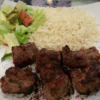 Chopan Kabob - Beef kabob with fragrant perfectly seasoned rice - Afghan Near Me - Concord, California
