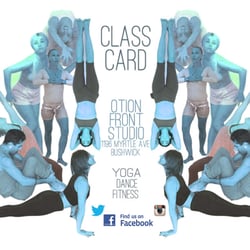 Otion Front Studio - GET YOUR CLASS CARD!!