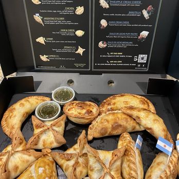 Del Campo Empanadas - Take home box. - Argentine Near Me - Fort Worth, Texas