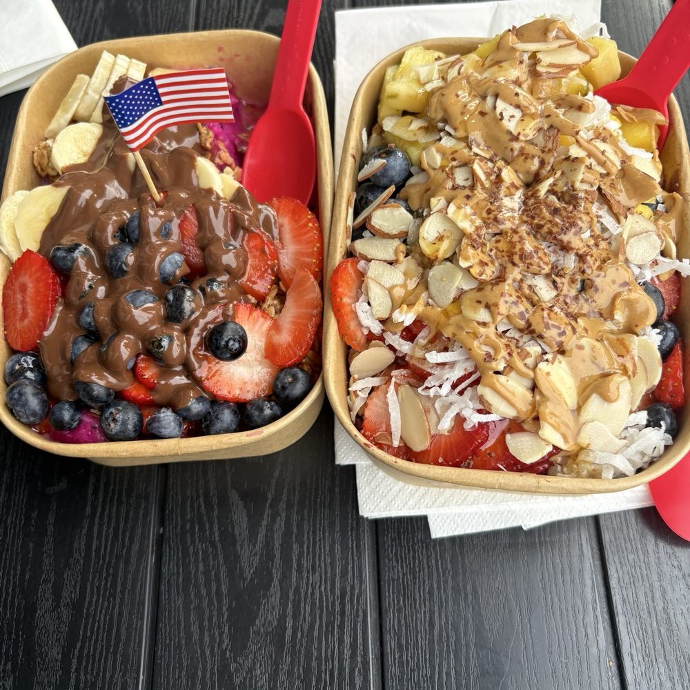 The first one is build your own bowl and the second is founders bowl.
